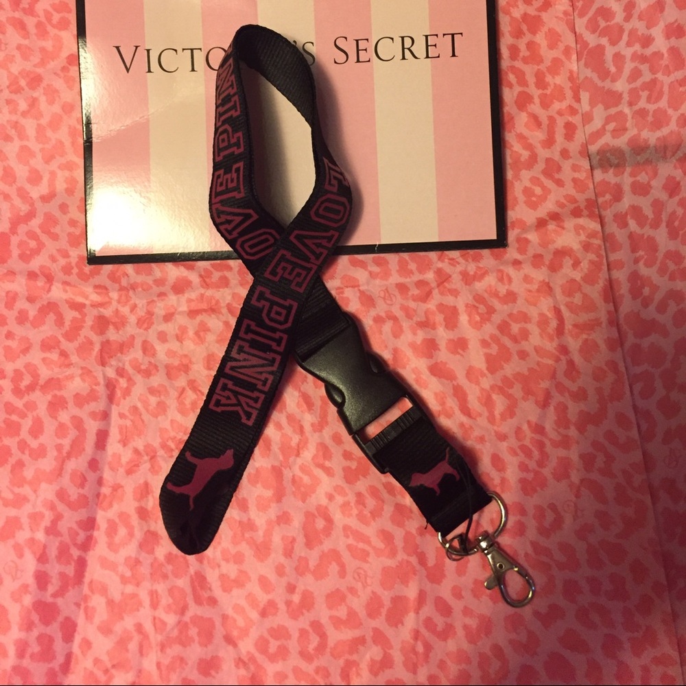 VS PINK LANYARD